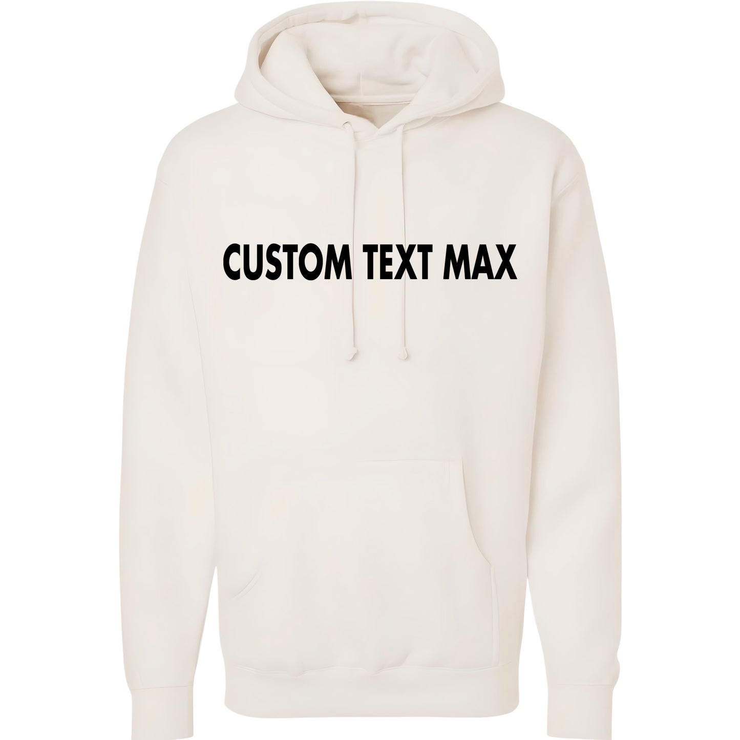 Custom English Text Hoodie